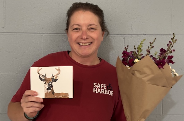 Rebecca Sisco recently joined Safe Harbor as staff supervisor